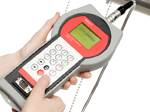 portable ultrasonic flow meter