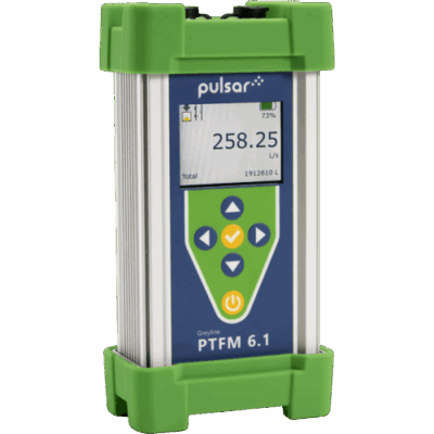 pulsar portable flow meter
